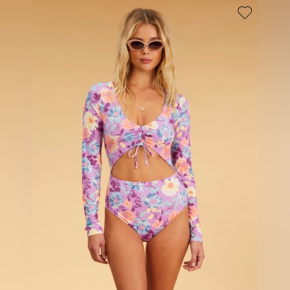 Billabong Swimsuit The Salty Blonde Bodysuit - Picture 2 of 10